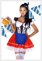 Oktoberfest barpige kostume