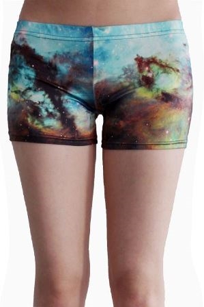 Galakse turkis mix hotpants