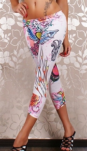 Hjerte peace leggings