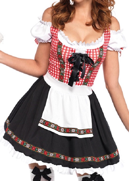 Frækt oktoberfest kostume