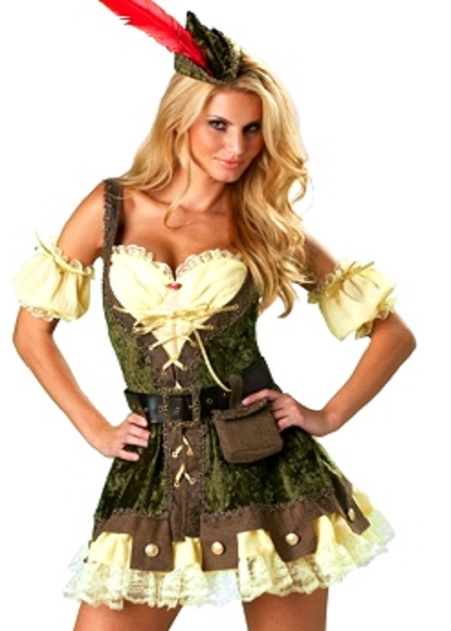 Robin Hood / Peter Pan pige kostume