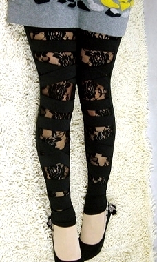 Rose leggings